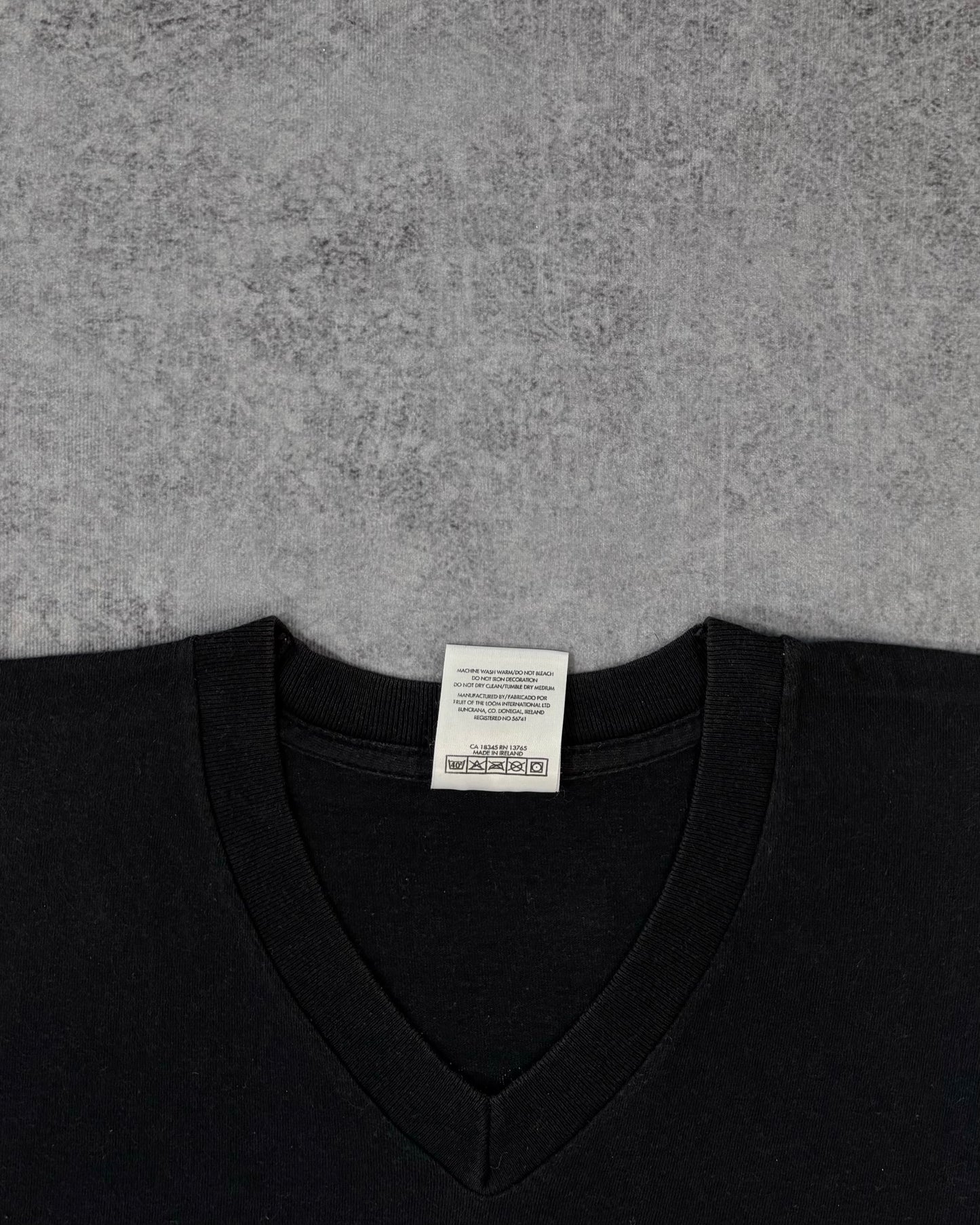 Vintage 1990s Big Johnson Beer Parody V-Neck T-Shirt – Screen Stars Fruit of the Loom – Double Sided Graphic Tee