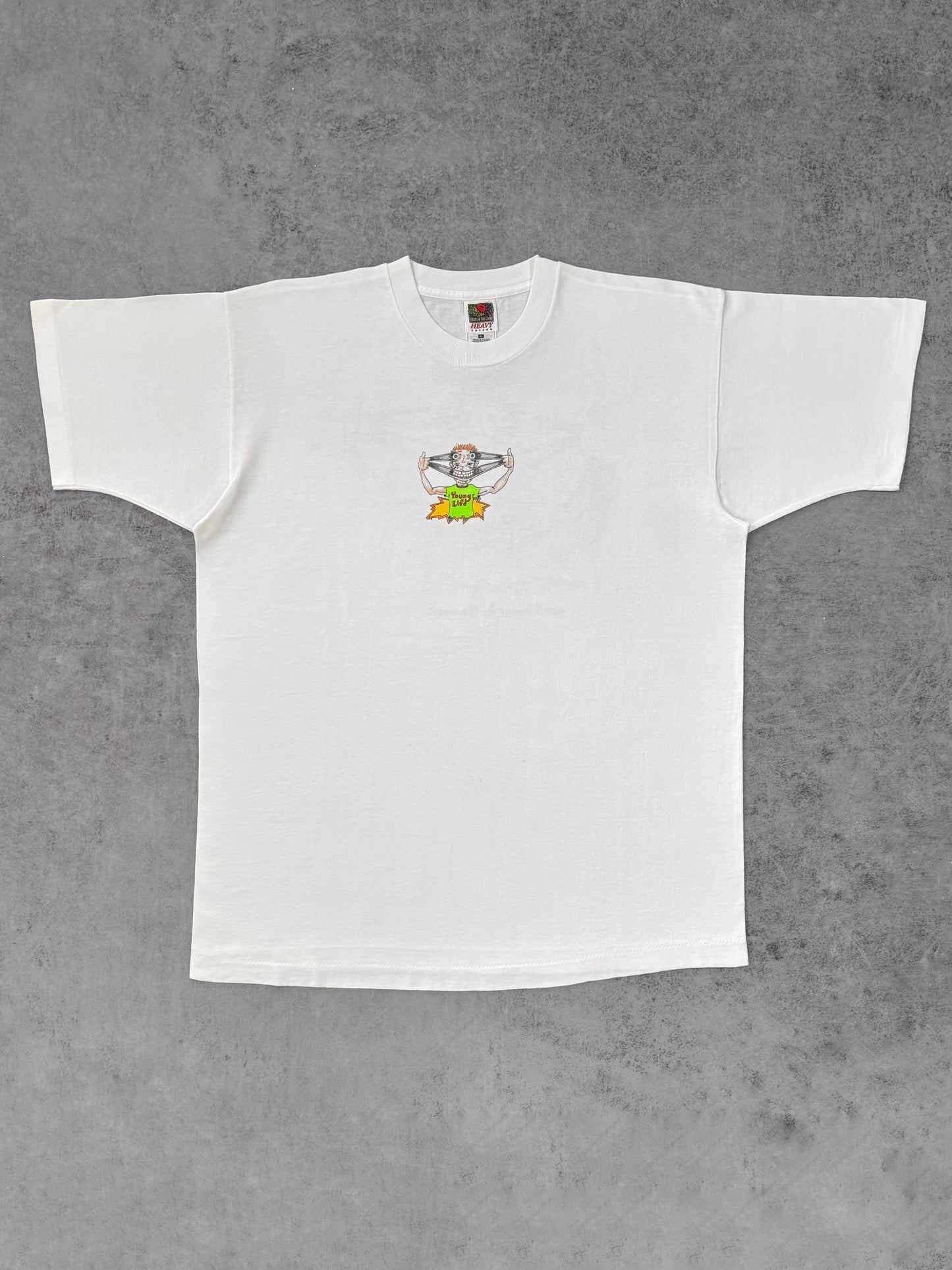 Vintage 1990s Young Life Graphic T-Shirt XL – Fruit of the Loom Heavy Cotton