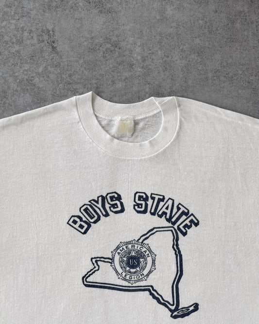 Vintage 1970s Velva Sheen Boys State American Legion T-Shirt – Made in USA