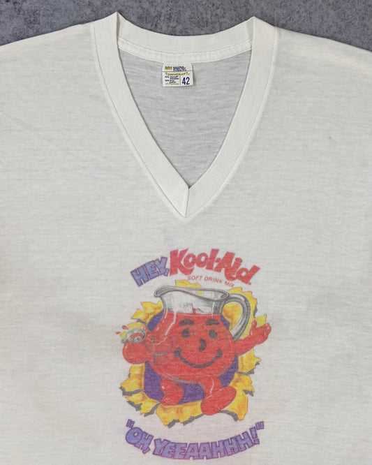 Vintage 1970s Kool-Aid Man Linda Lovelace Graphic T-Shirt – Towncraft JCPenney – Adult Humor – Single Stitch