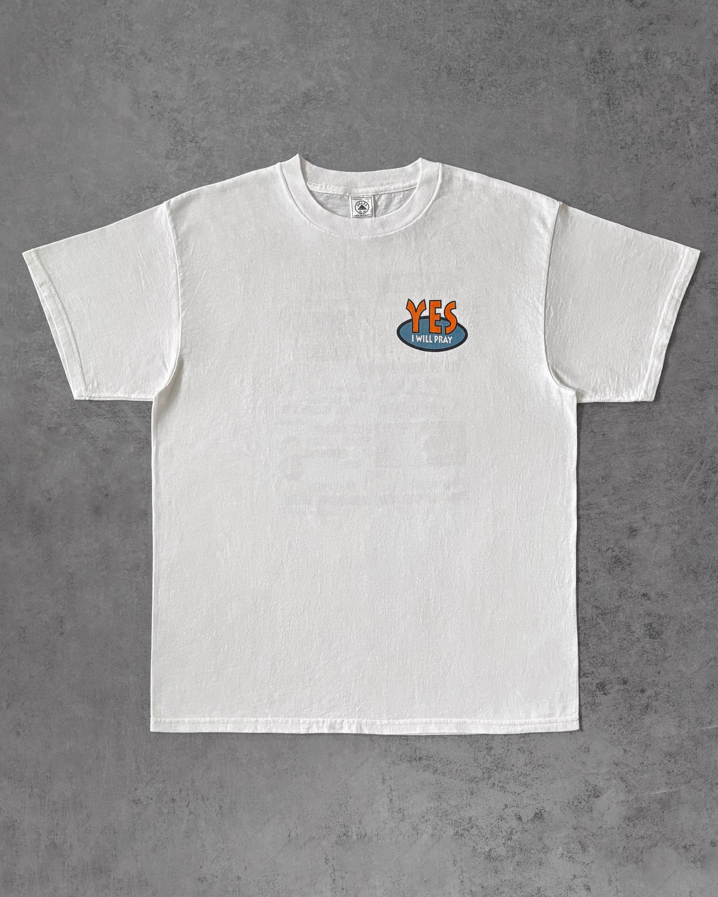 Vintage 1990s “Yes I Will Pray” Christian T-Shirt – Delta Pro Weight