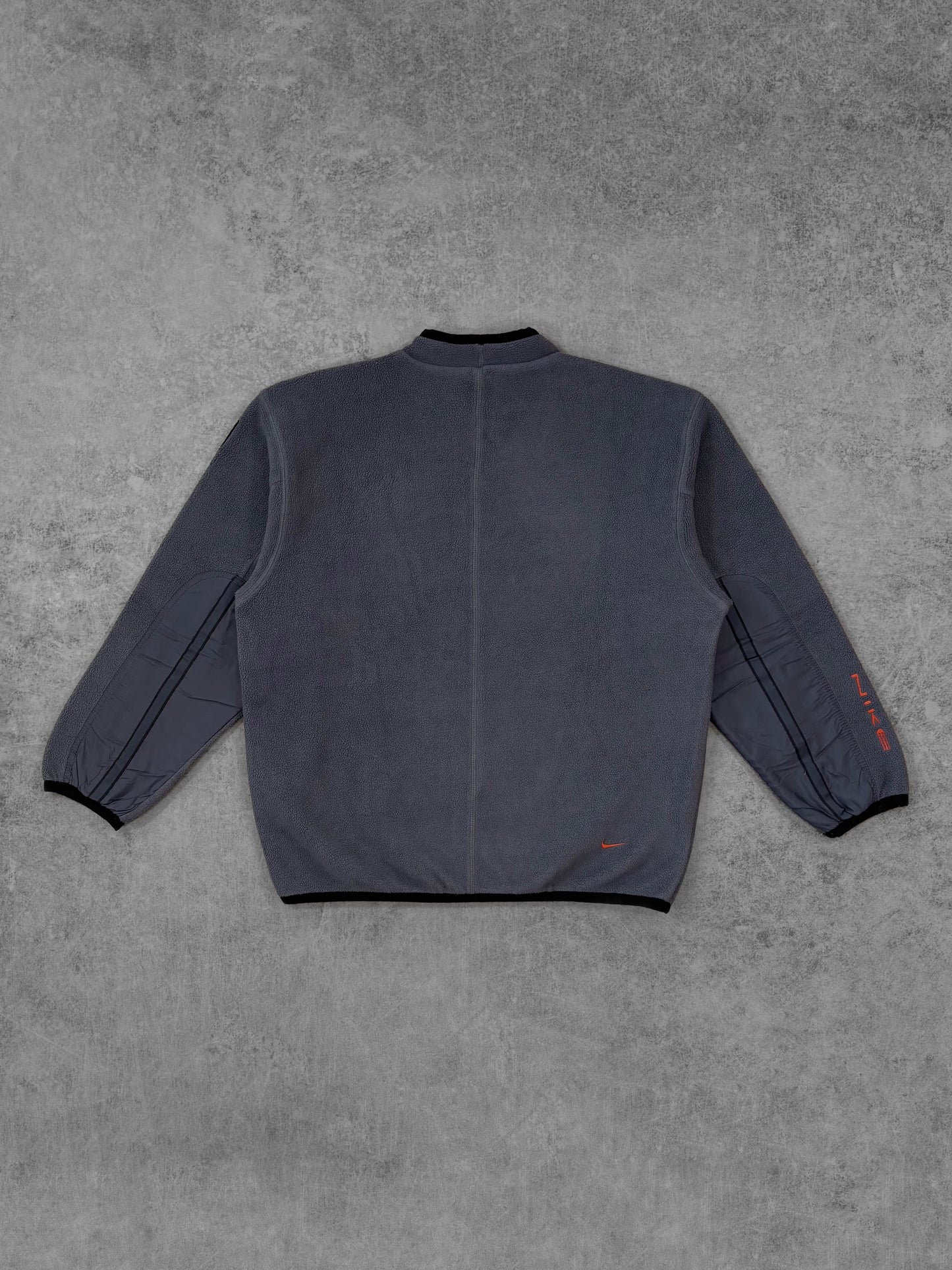 Back view of the Nike technical fleece quarter-zip pullover