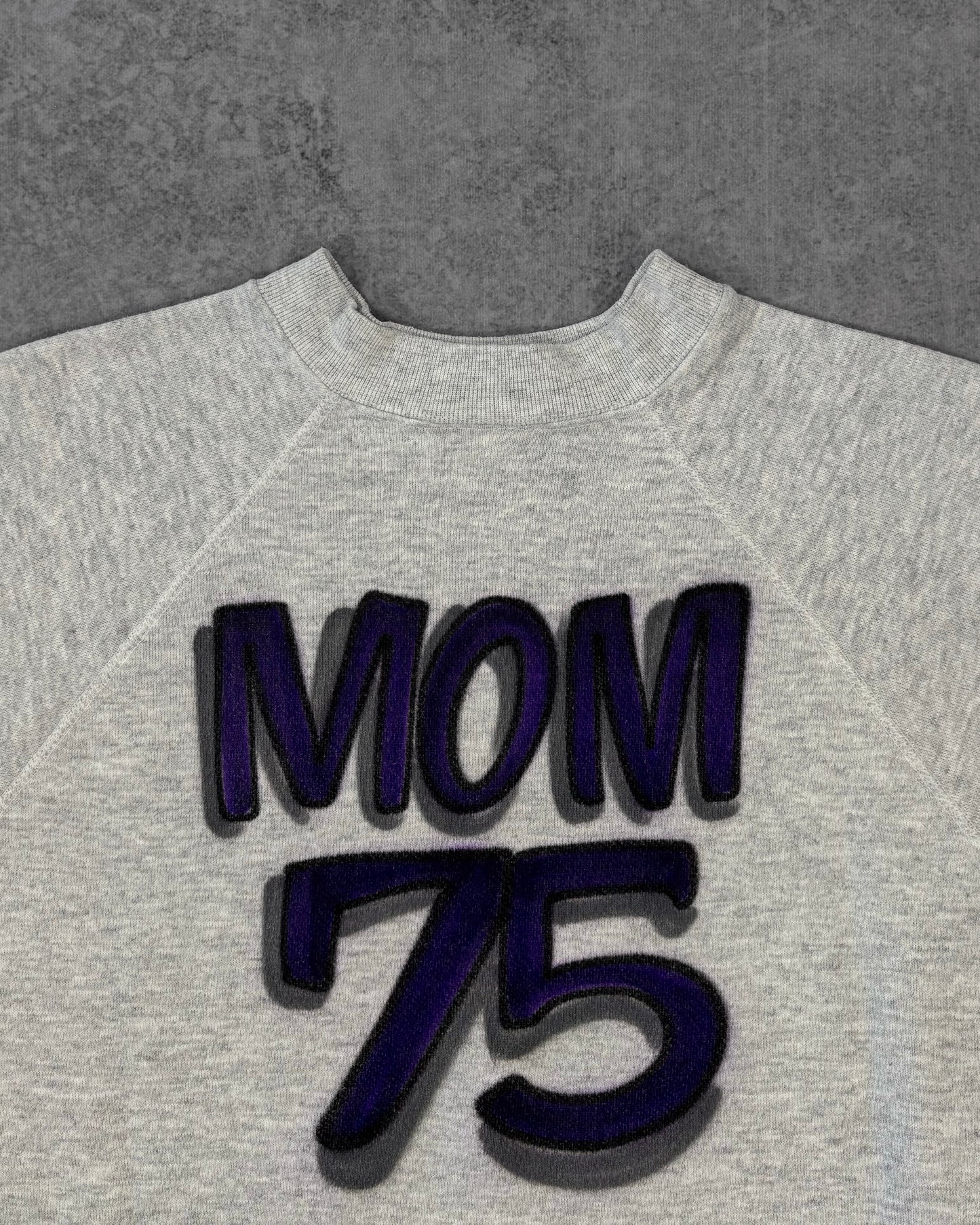 Vintage 1994 TCU Horned Frogs Airbrushed Crewneck - Tultex - Made in USA