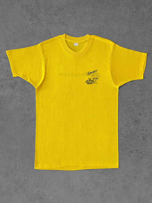Vintage 1970s Lemonier “Lemon Do It to Ya” T-Shirt – Yellow Graphic Tee – USA Made
