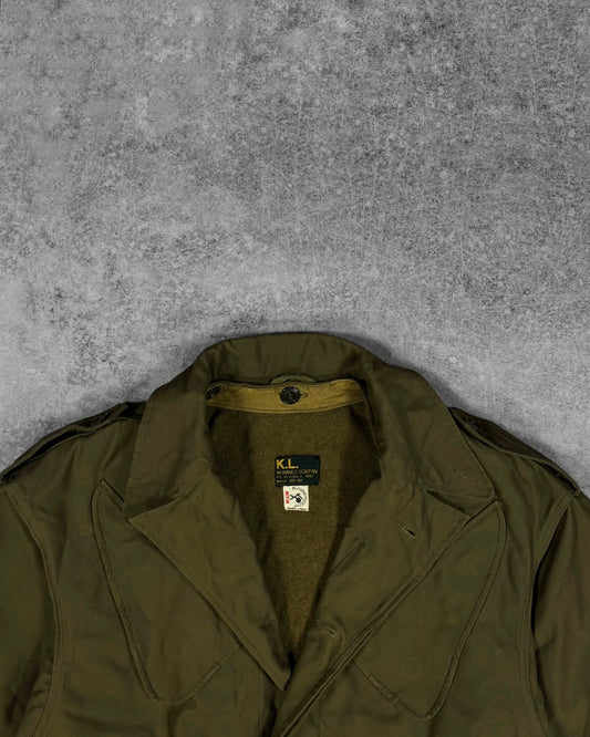 Vintage 1967 Dutch Army M58 field parka – back view