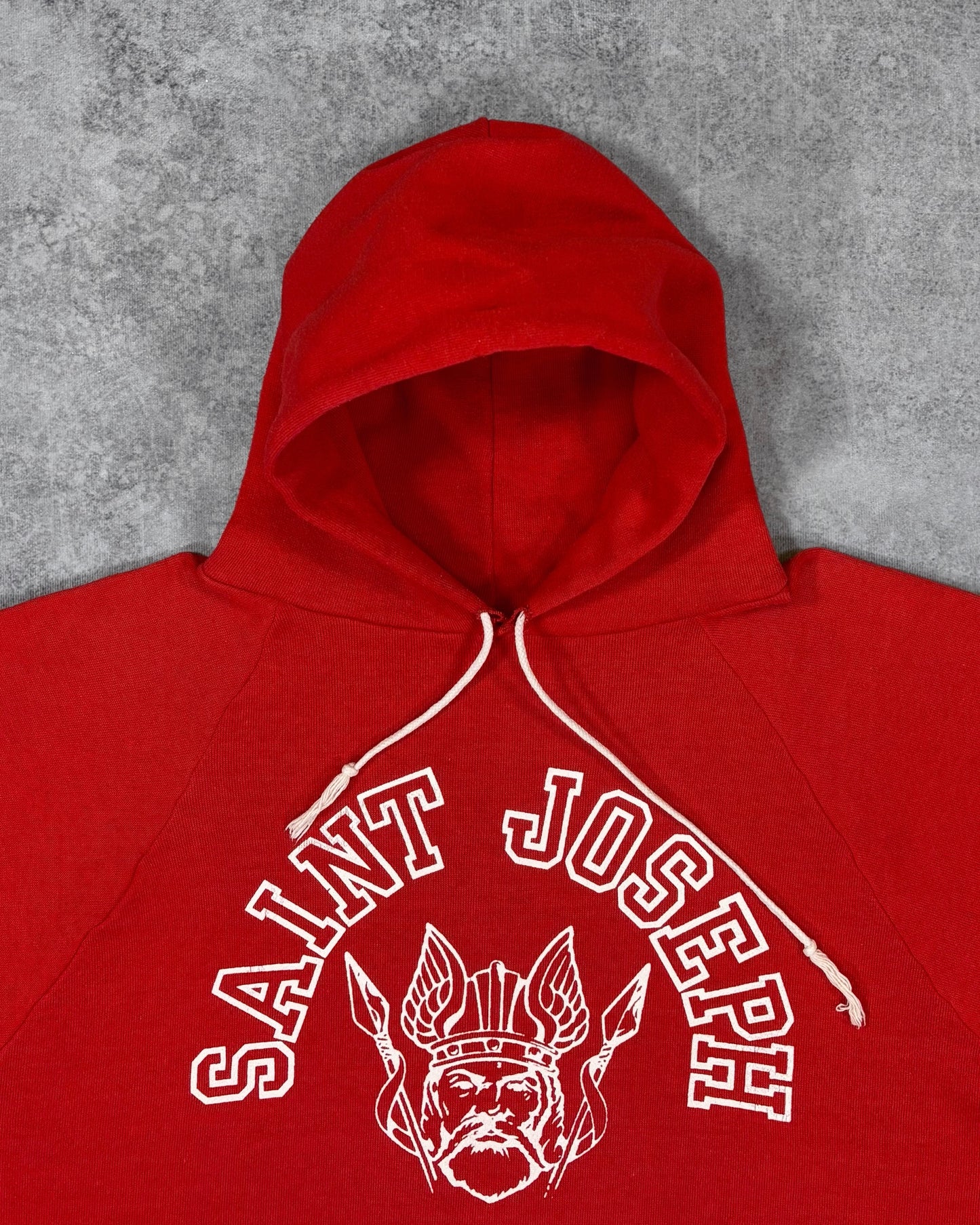Vintage 1980s St. Joseph College Hoodie - SIGNAL - Made in USA
