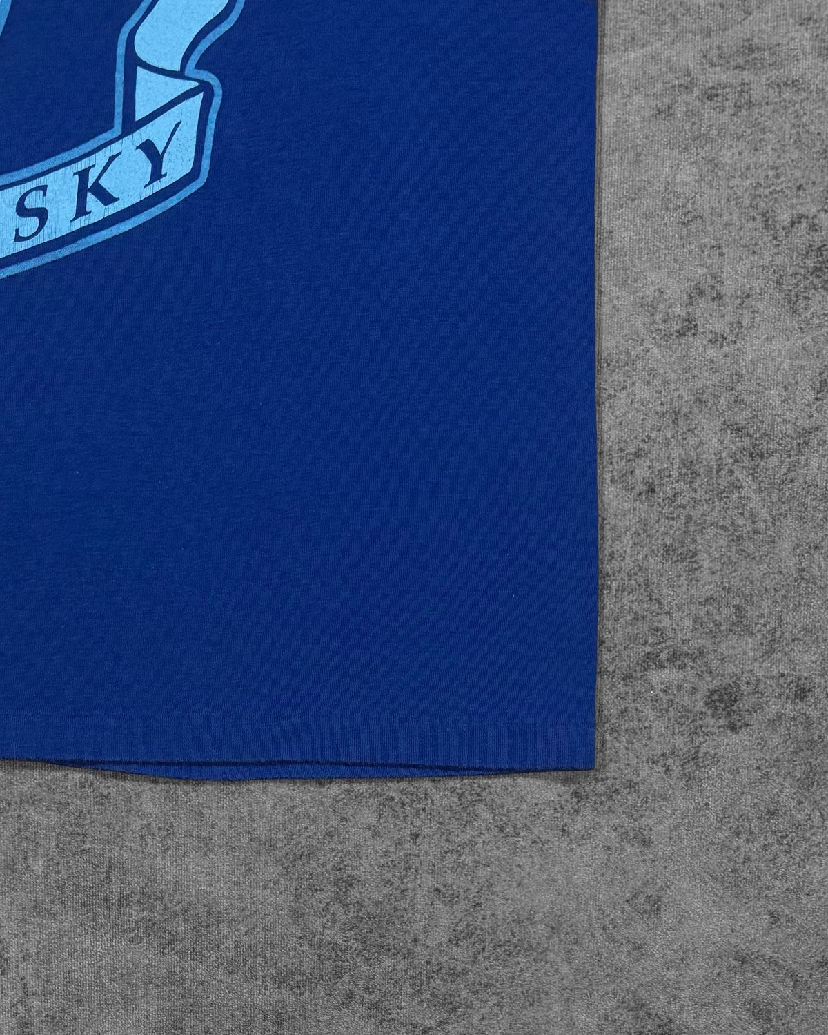 Vintage 1990s USAF Air Force "Rules The Sky" t-shirt by Artex Sportswear – fabric detail