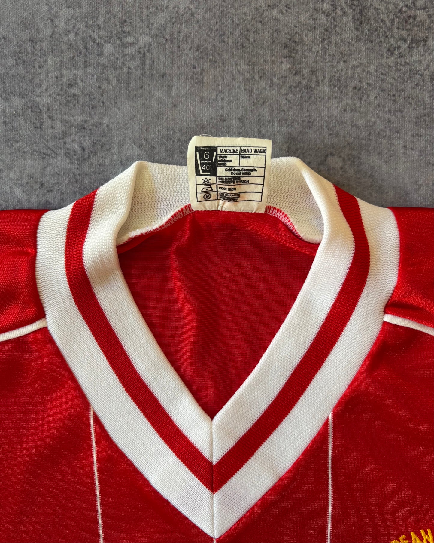 Vintage Original Liverpool 1984 European Cup Final Shirt – Umbro – Rome ’84 Final