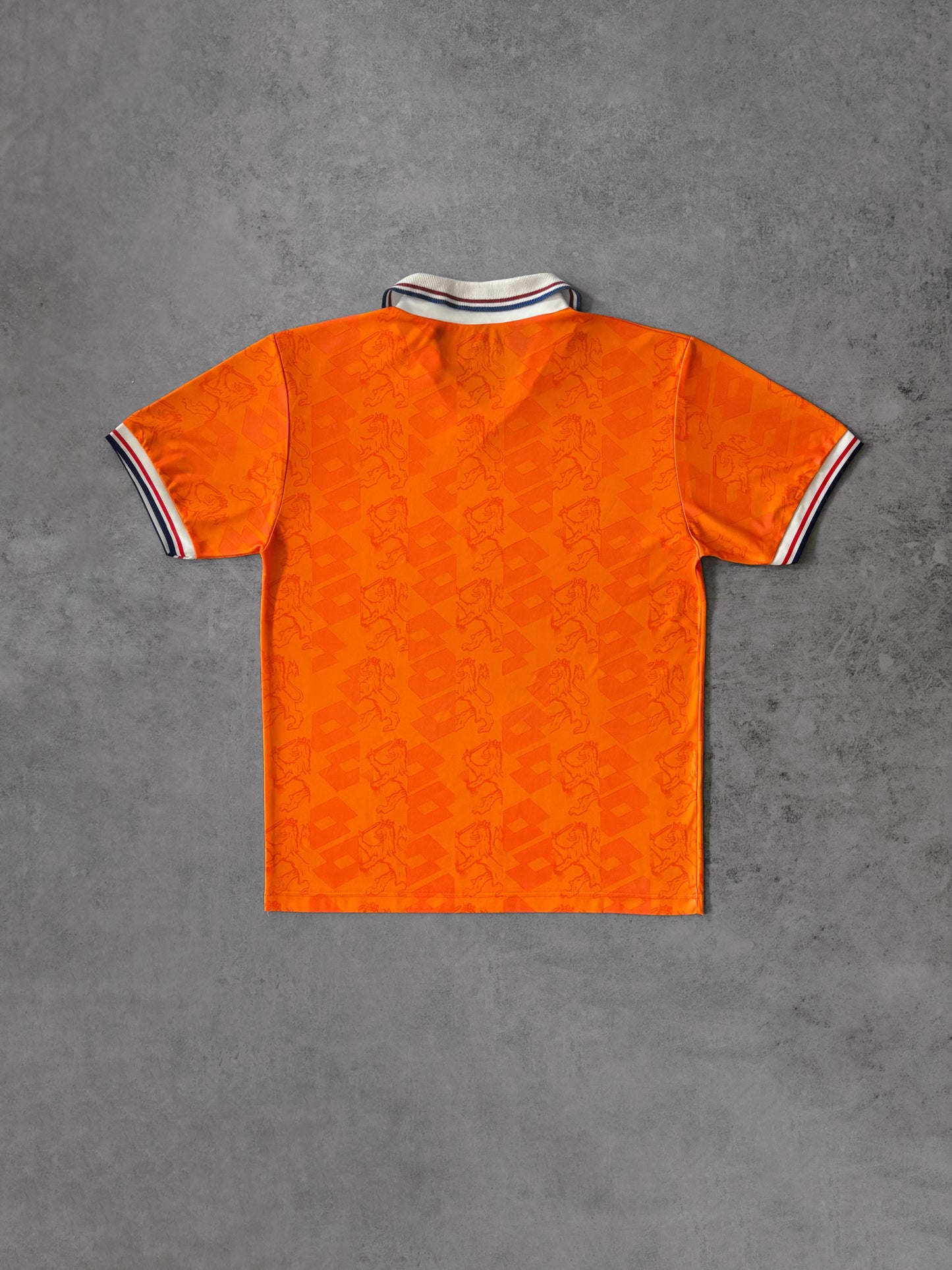 Vintage Netherlands 1993–95 Lotto KNVB Jersey – Orange Home Shirt – Made in Italy