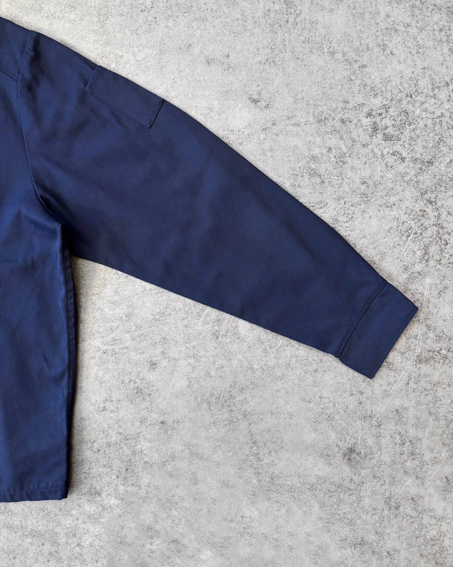 Vintage 80s Riverside Flexback Work Jacket – Navy – Made in USA