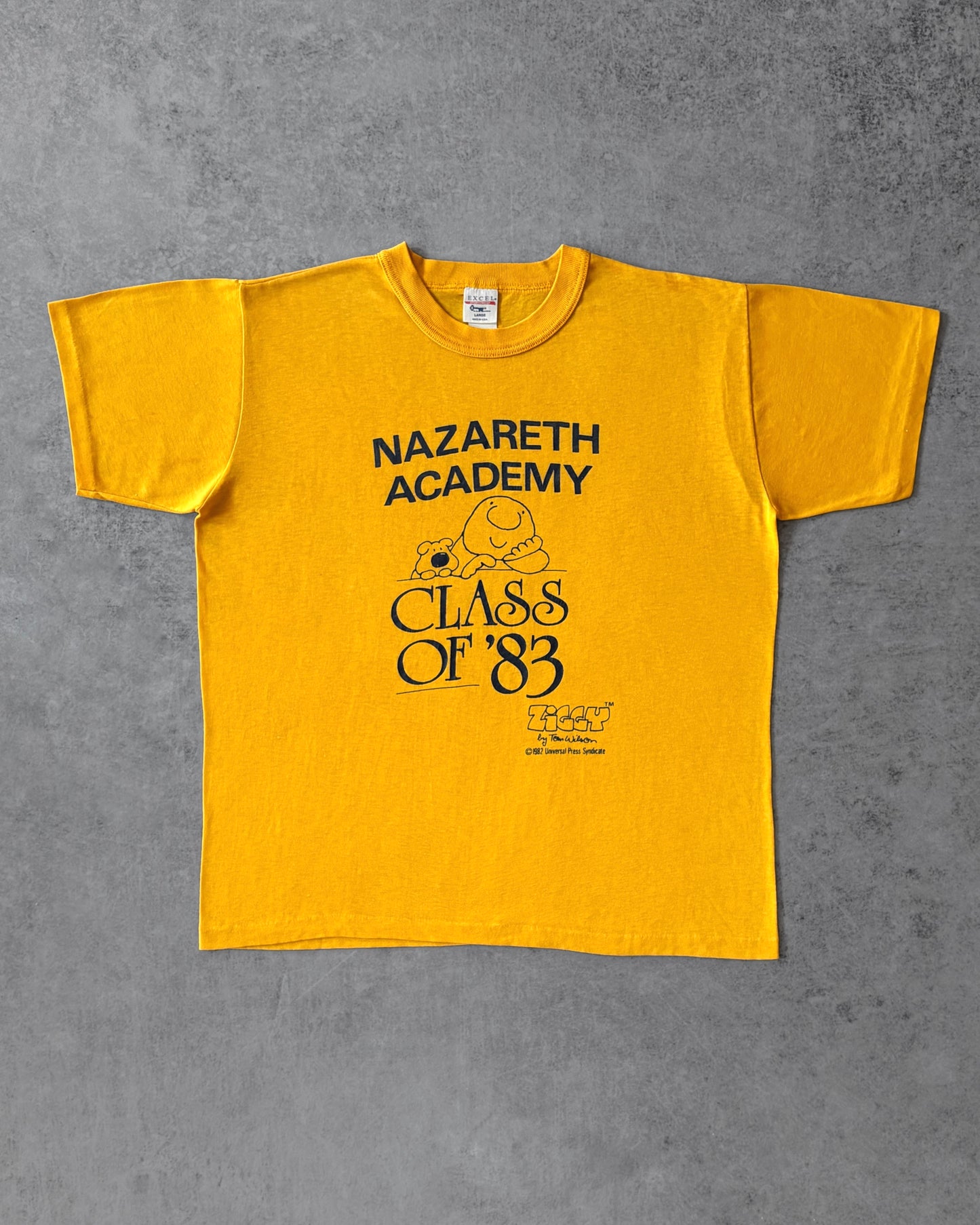 Vintage 1983 Ziggy Nazareth Academy Class of ’83 T-Shirt – Made in USA