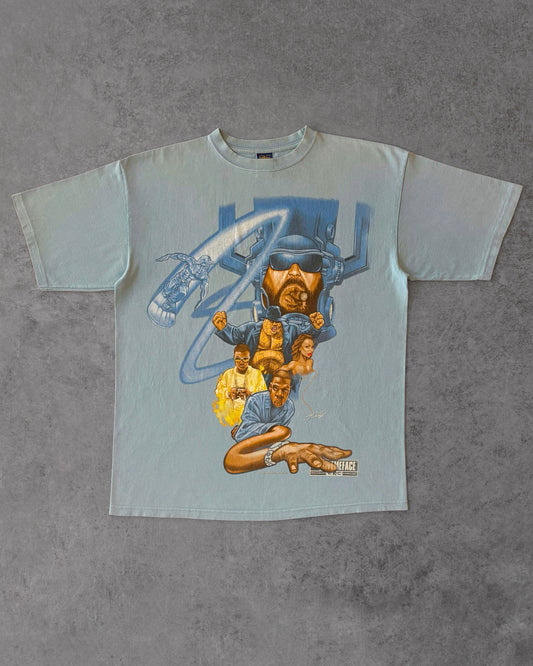 Retro 2007 “The Fantastic Four” Hip-Hop Graphic T-Shirt