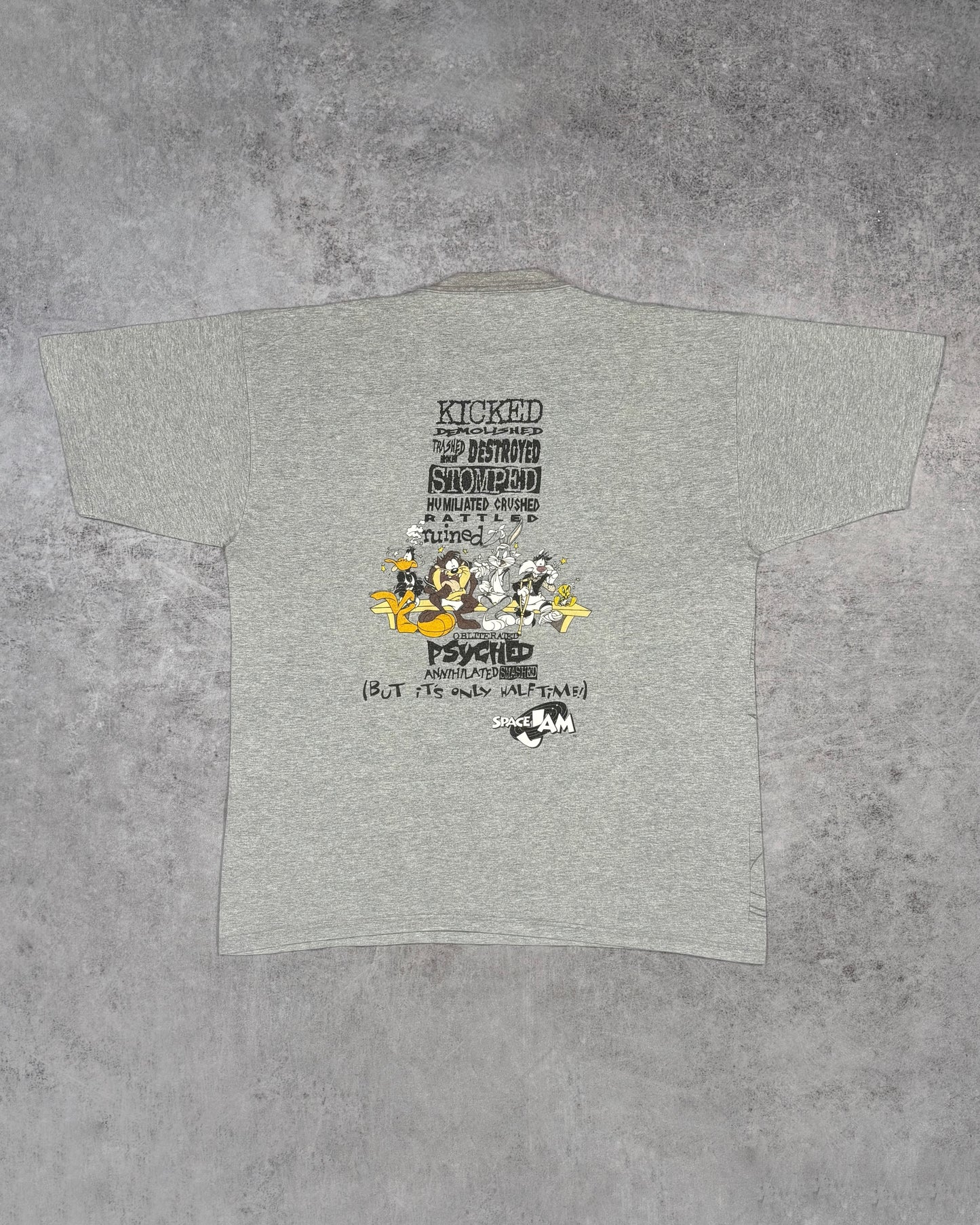 Vintage 1996 Space Jam Tune Squad All Over Print T-Shirt – Nutmeg Mills