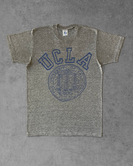 Vintage 1980s UCLA Logo 7 T-Shirt – Made in USA – Collegiate Print