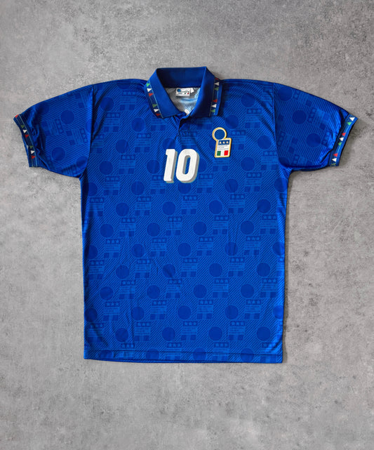 Vintage 1994 Italy Home Jersey – Diadora – Roberto Baggio #10 – World Cup USA '94
