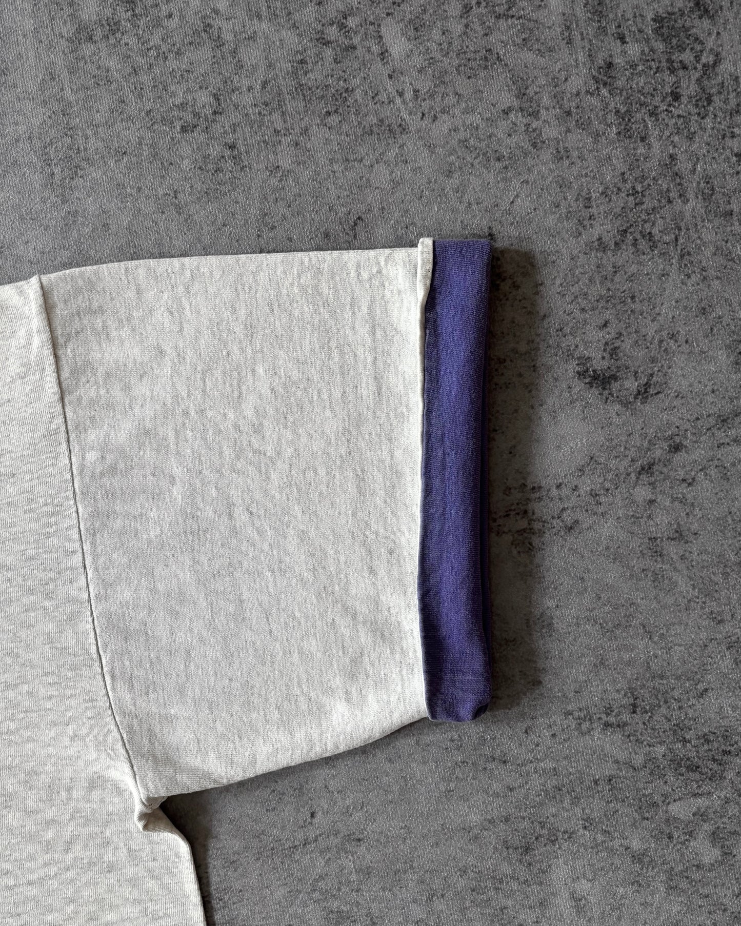 Vintage Early 1990s Harley-Davidson Bill Chaney Pleasant Hill Double Layer T-Shirt – Grey & Purple