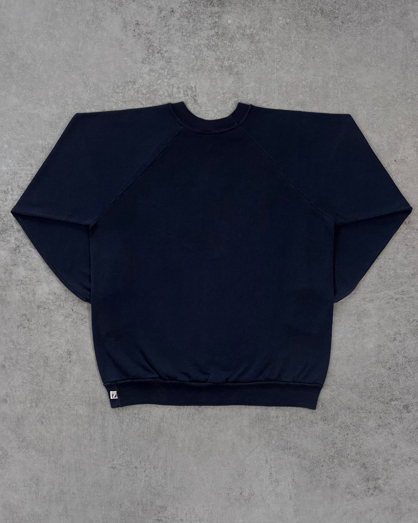 Vintage 1980s Logo 7 San Diego Chargers NFL Crewneck - Made in USA - Navy Raglan