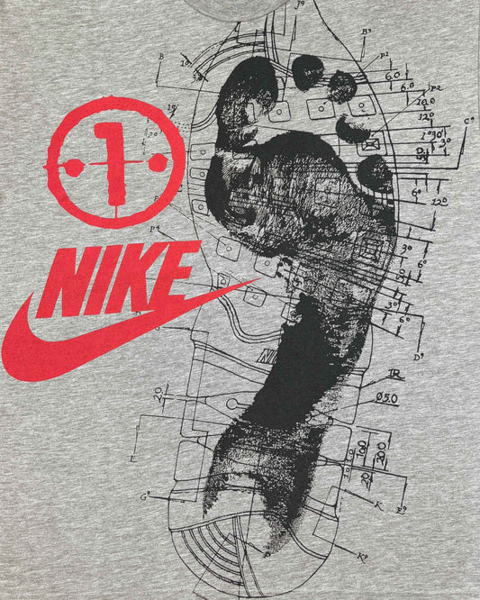 Vintage 1987 Nike Air Max 1 Technical Diagram T-Shirt – Original Air Max Release Single Stitch