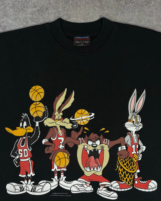 Vintage 1993 Looney Tunes Basketball Long Sleeve T-Shirt – Warner Bros