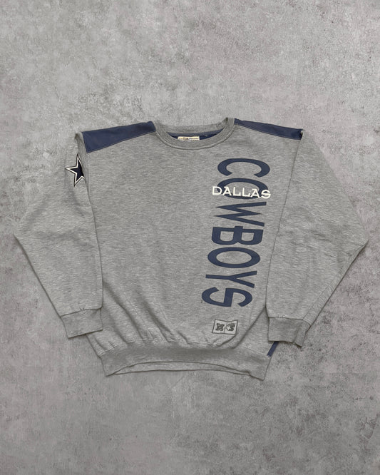 Vintage 1980s Dallas Cowboys Embroidered Crewneck
