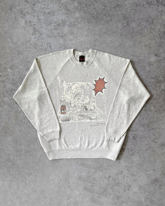 Vintage 1998 Homer Simpson “No More Duff” Double Sided Print Crewneck