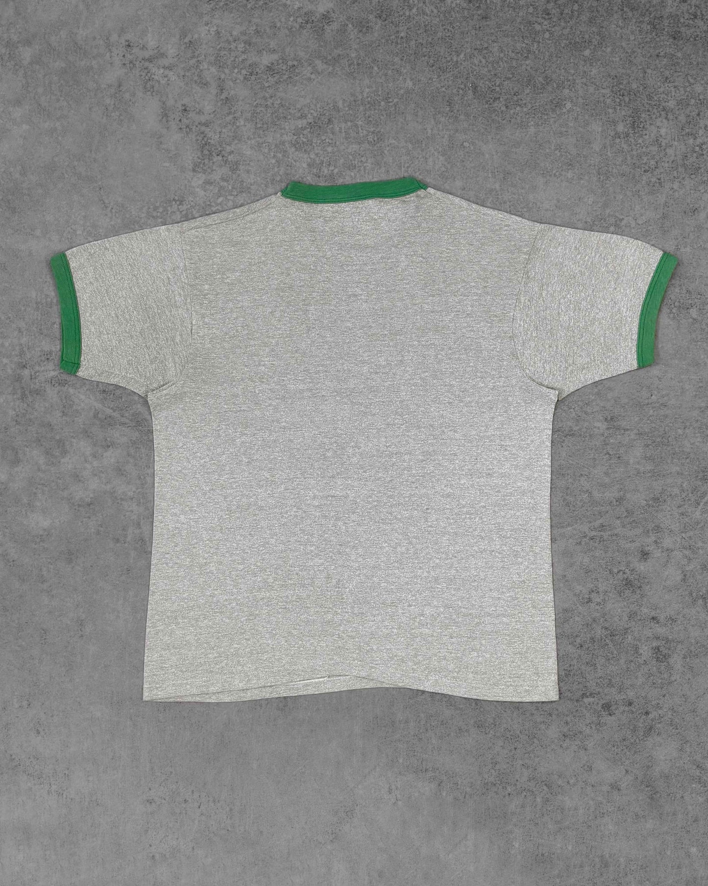 Vintage 1986 Boston Celtics ringer t-shirt, back view