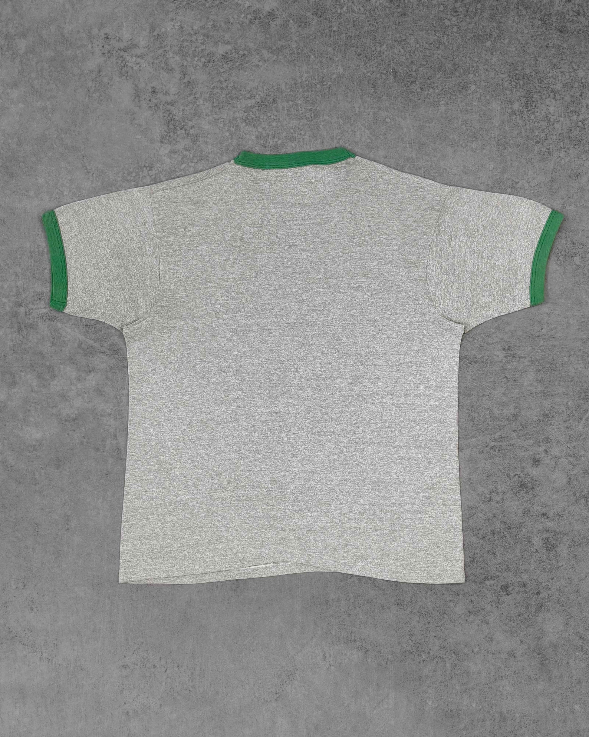 Vintage 1986 Boston Celtics ringer t-shirt, back view