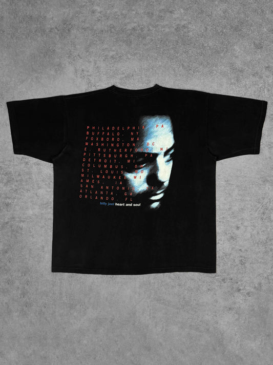 Vintage 1994 Billy Joel Summer of '94 Tour T-Shirt - Marine Drive - Double Sided Graphic