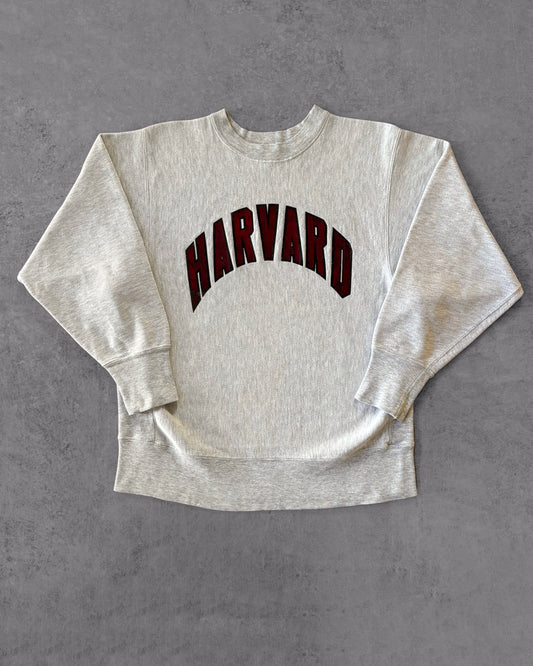 Vintage 1990s Harvard Champion Reverse Weave Crewneck – Made in USA