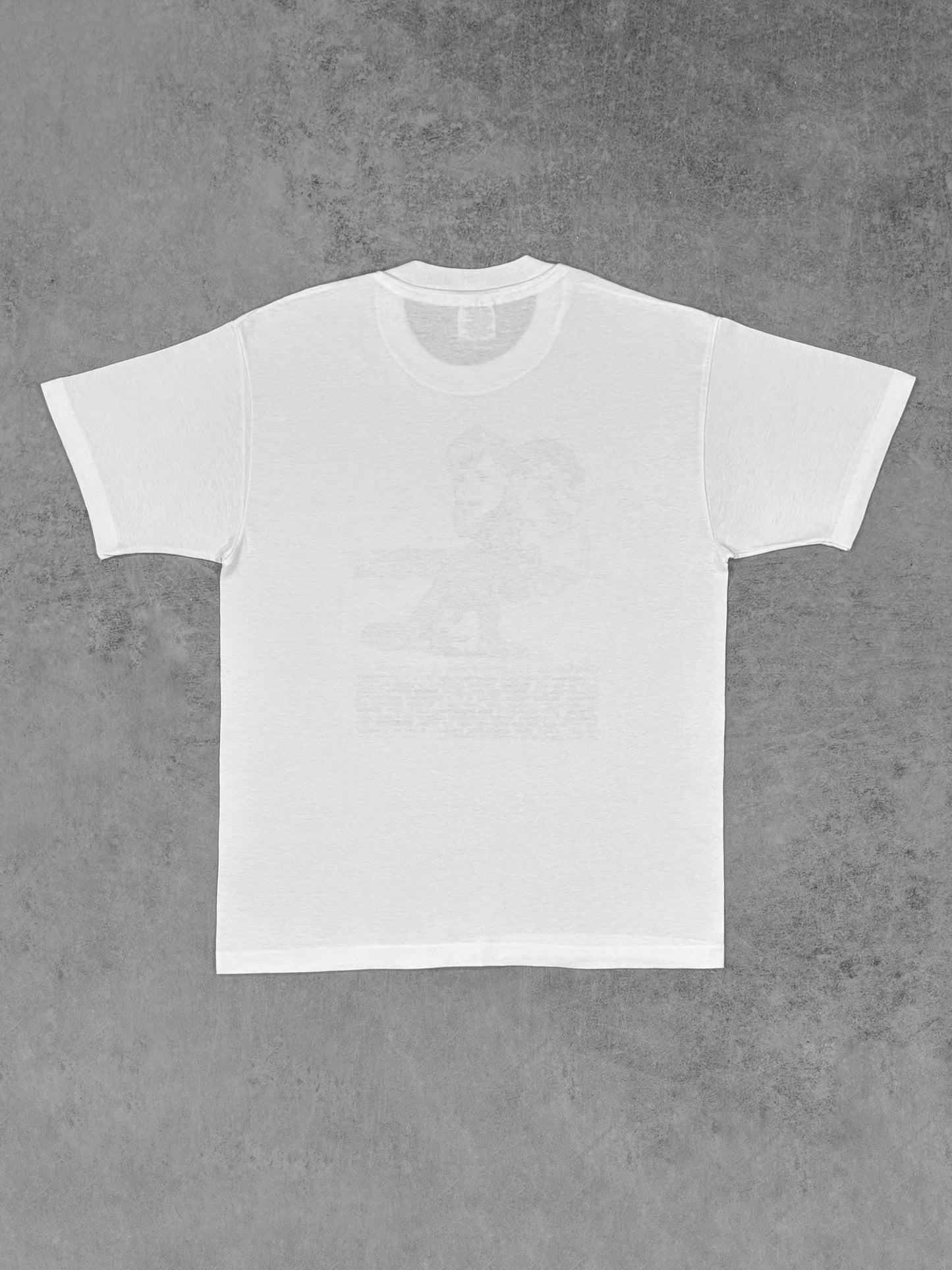 Vintage 1990s Clintonus Dragonus Political Graphic T-Shirt – Hanes Heavyweight - USA Made