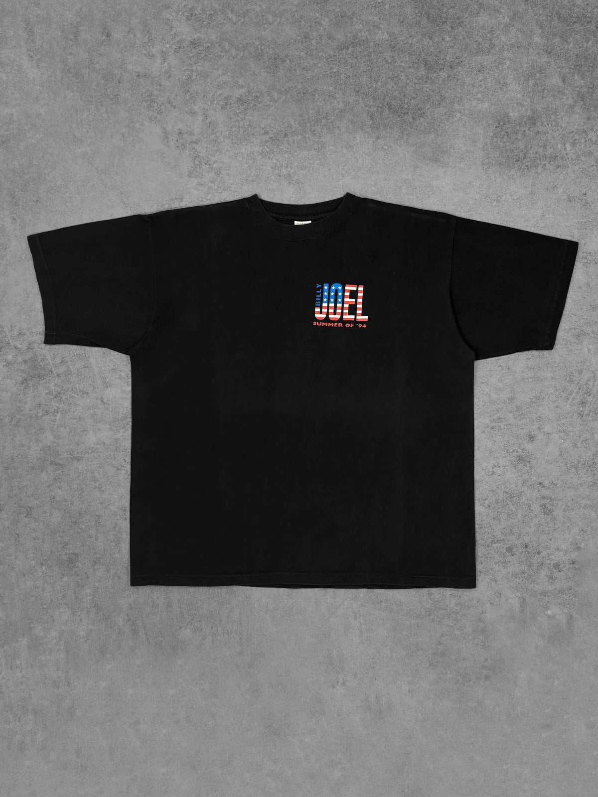 Vintage 1994 Billy Joel Summer of '94 Tour T-Shirt - Marine Drive - Double Sided Graphic