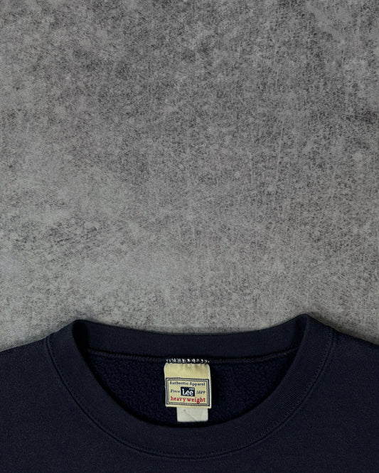 Vintage 2000s Lee Yale Embroidered Crewneck – Heavyweight Collegiate