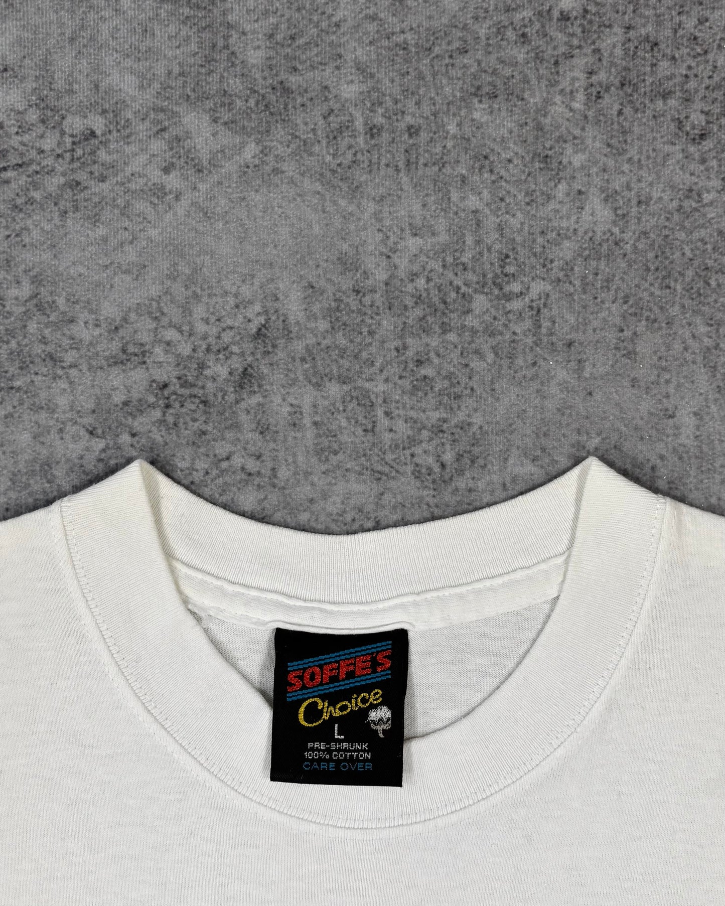 Vintage 1990s USS Hue City CG-66 Navy T-Shirt – Soffe’s Choice – Made in USA – Single Stitch