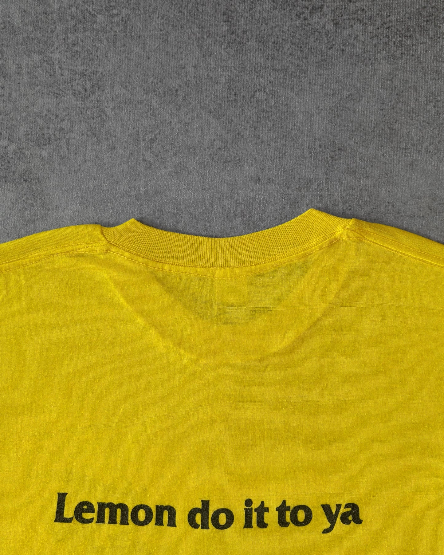 Vintage 1970s Lemonier “Lemon Do It to Ya” T-Shirt – Yellow Graphic Tee – USA Made