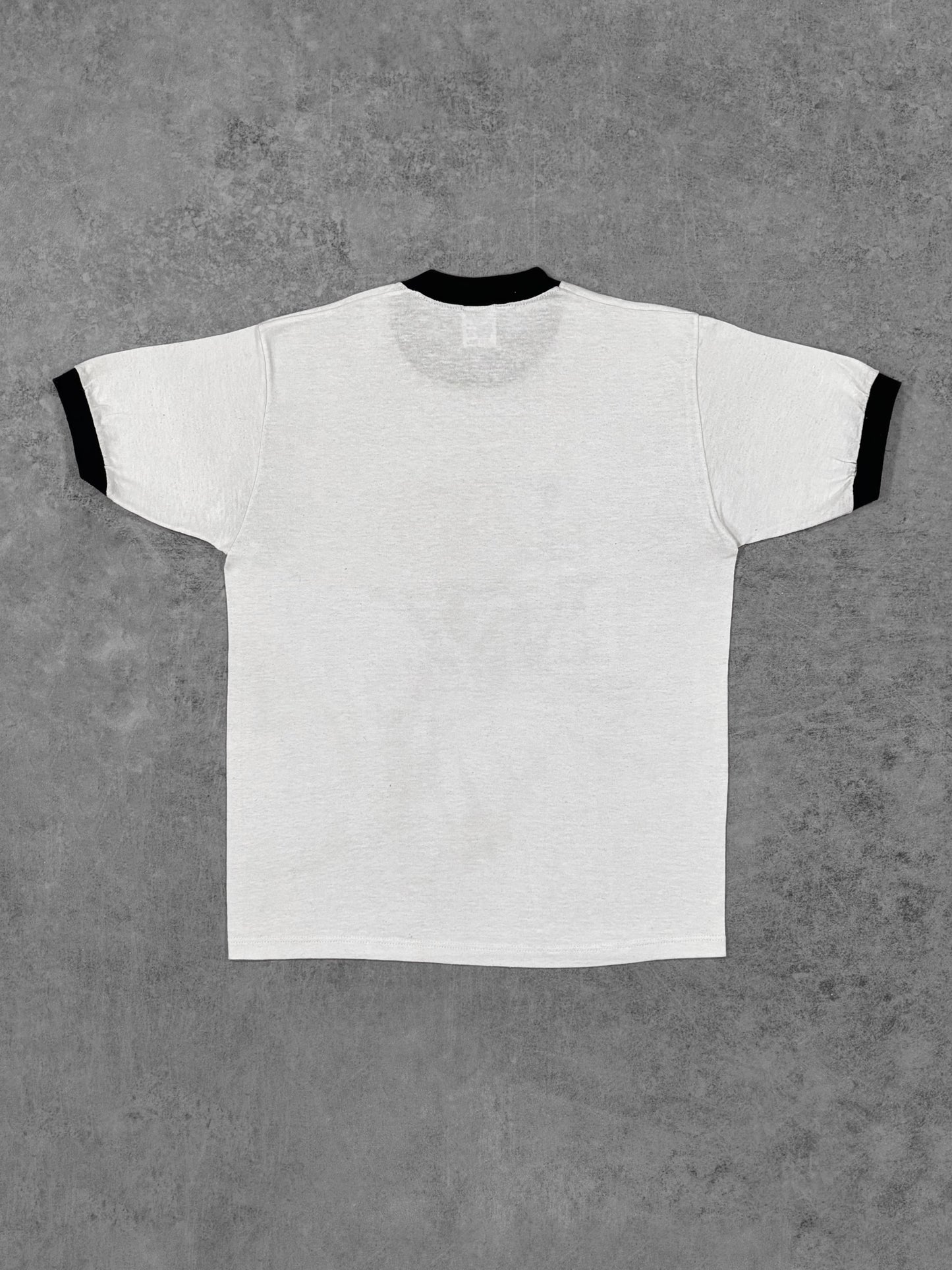 Vintage 1980s I Love NY ringer t-shirt, back view