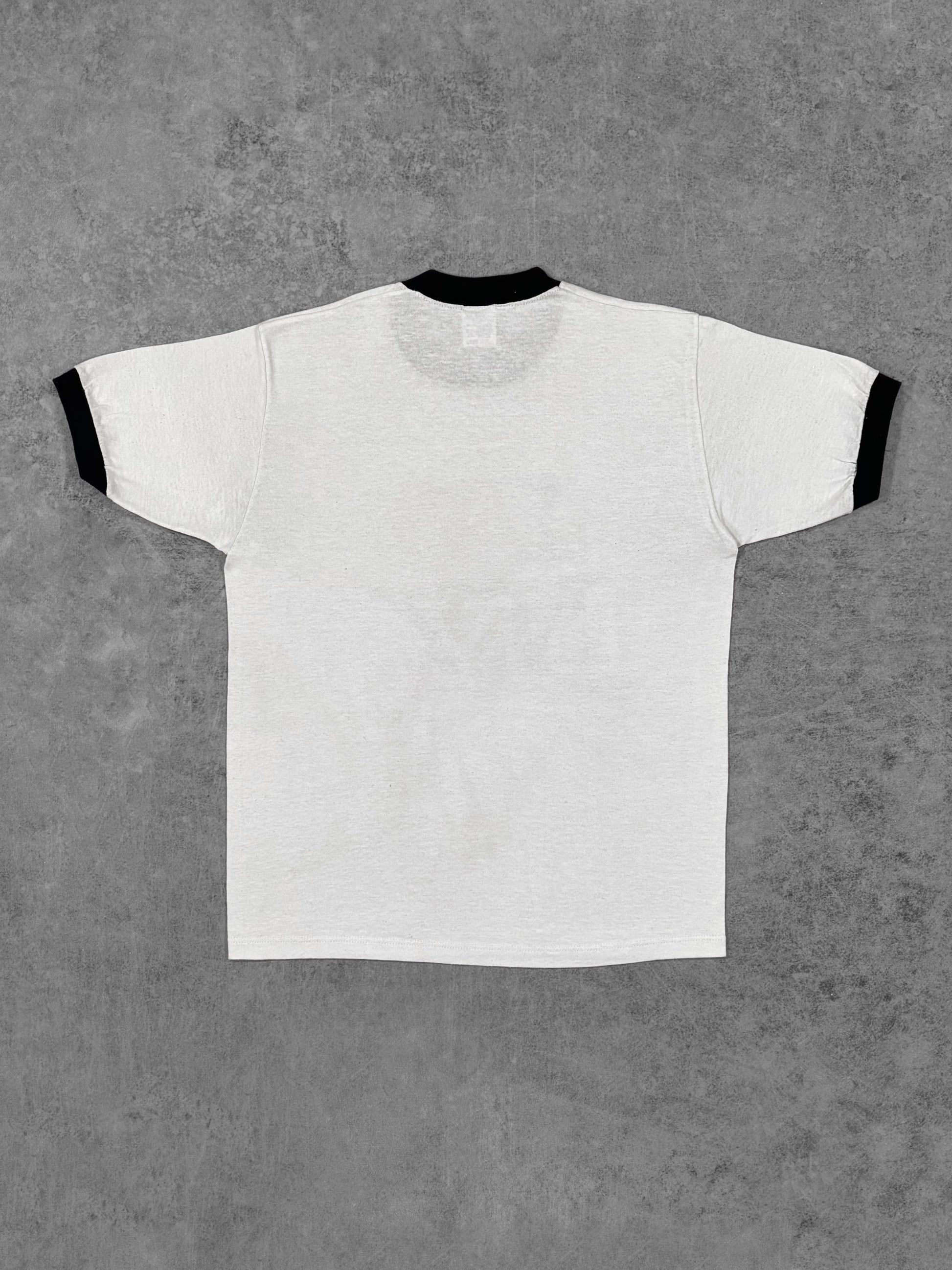 Vintage 1980s I Love NY ringer t-shirt, back view