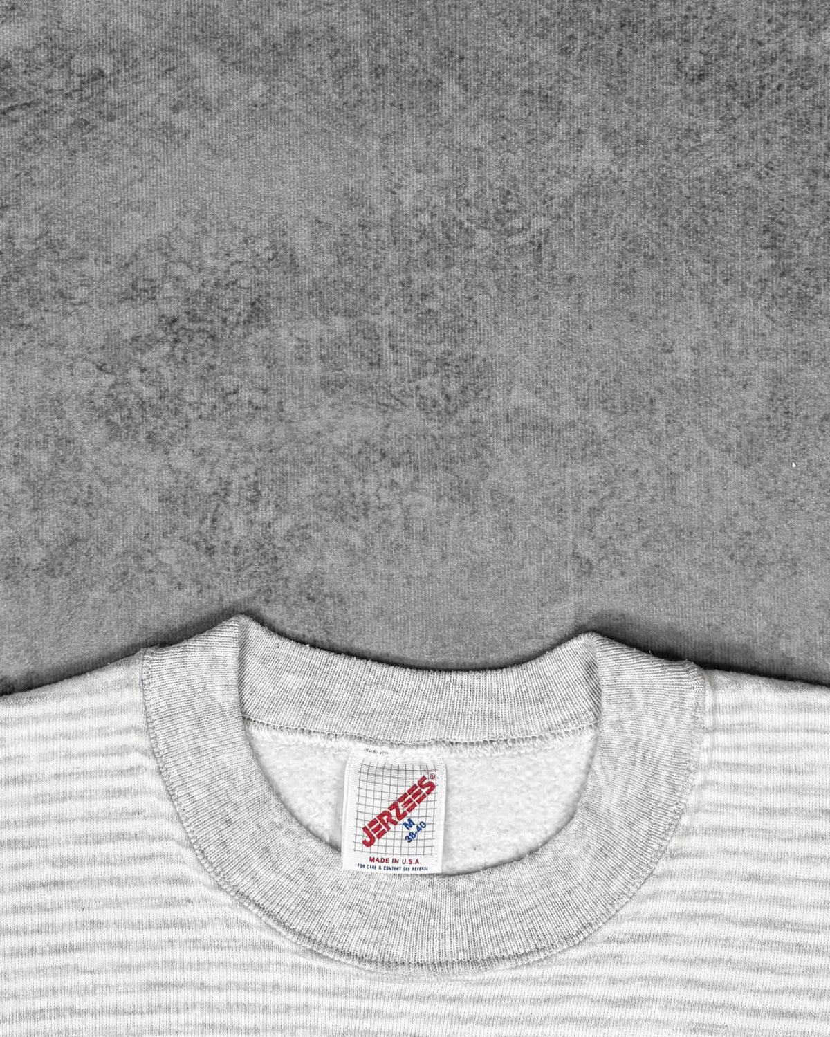 Vintage Early 1990s Grand Ole Opry WSM 650 Striped Crewneck - Jerzees - Made in USA