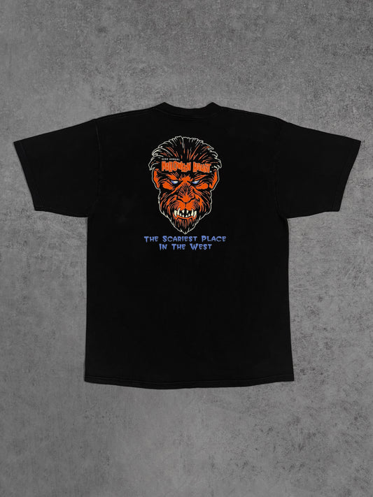 Vintage 1994 Knott’s Scary Farm Halloween Haunt Scream Team T-Shirt – Tultex - Made in USA