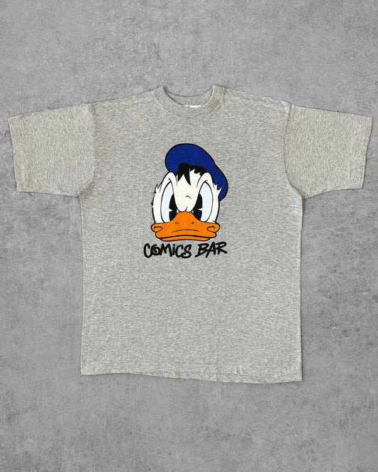 Vintage 1990s Donald Duck Comics Bar T-Shirt – Made in Italy – Single Stitch