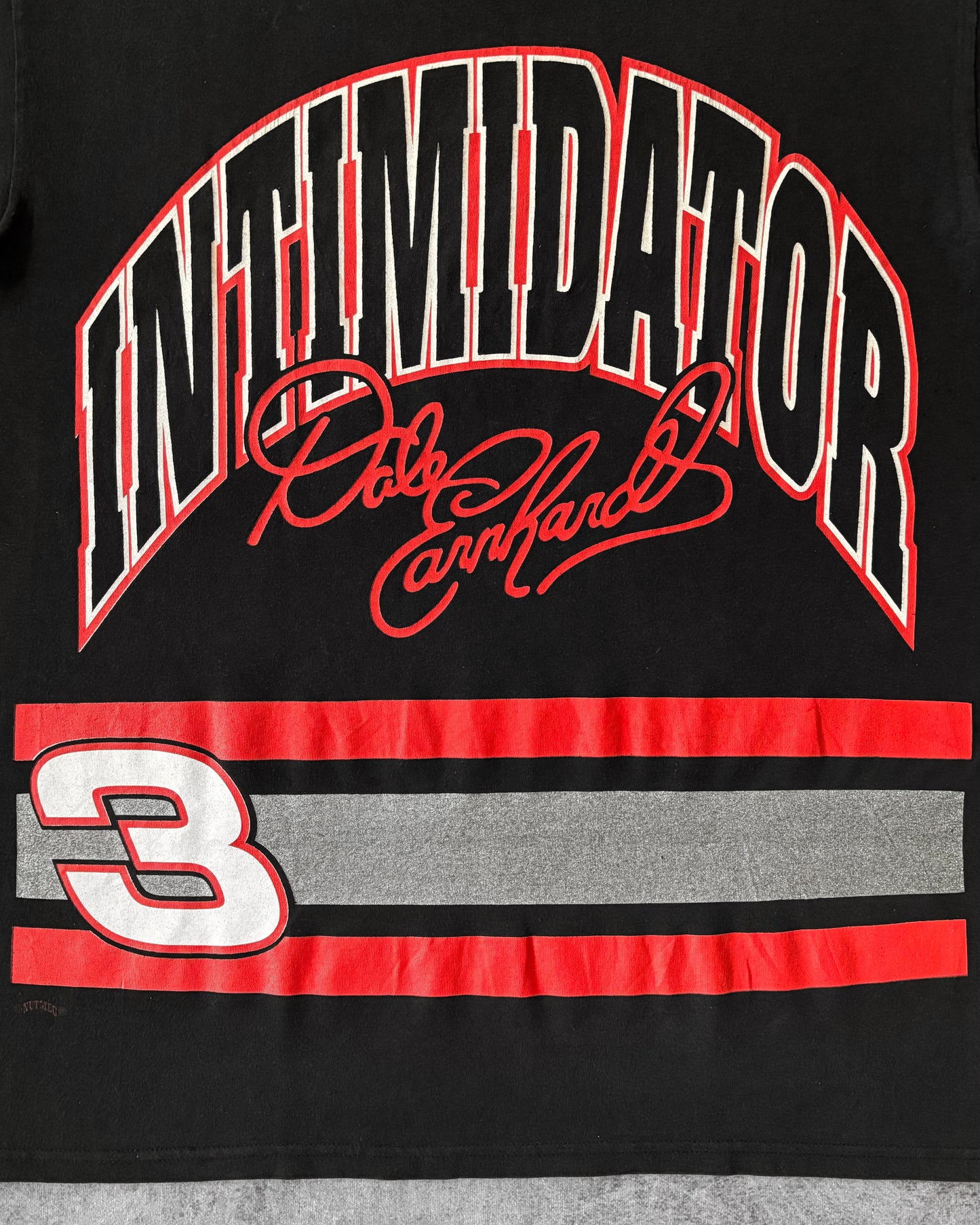 Vintage 1990s Nascar Dale Earnhardt Intimidator Number T-Shirt – Nutmeg Mills – Made in usa
