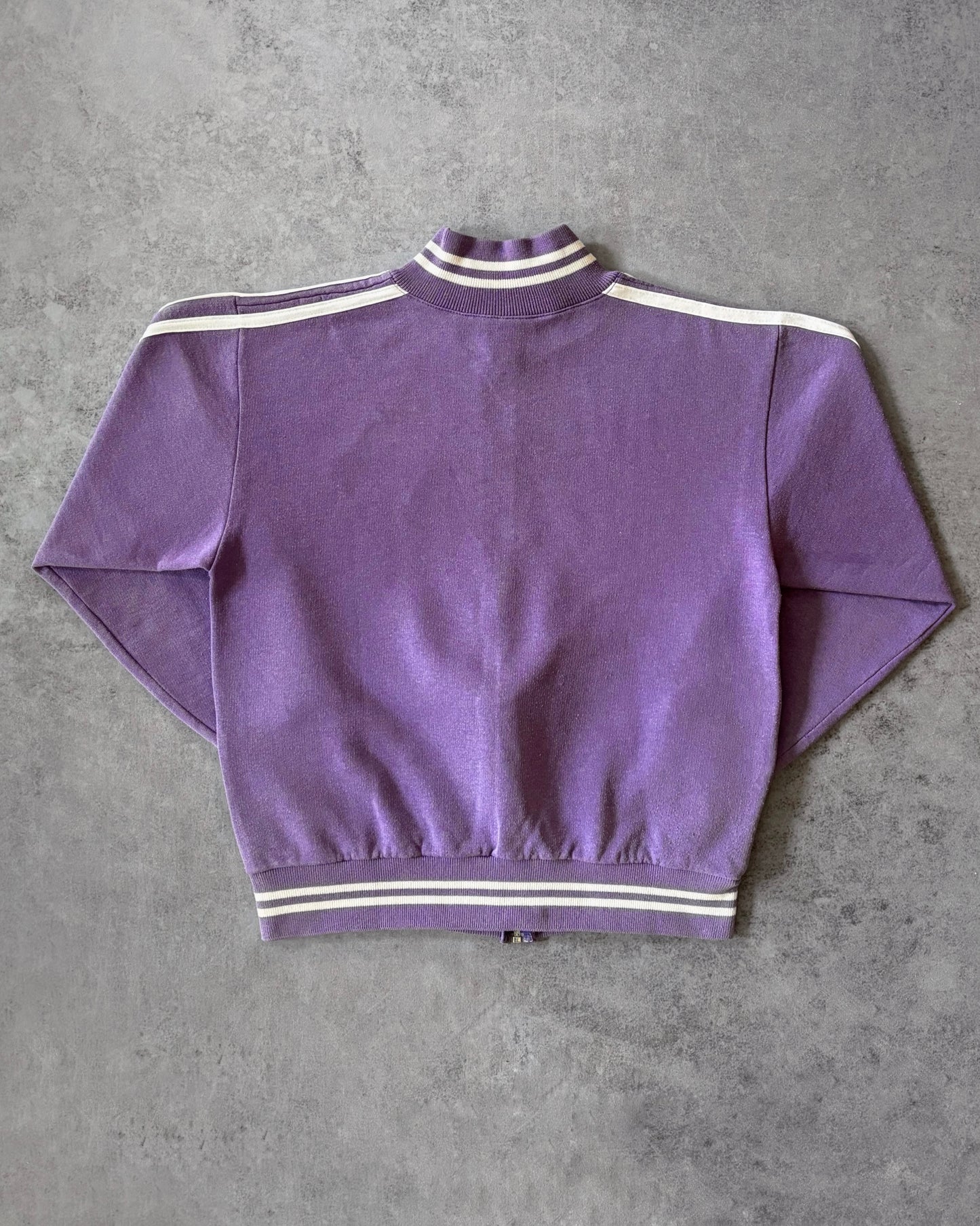 Vintage Fiorentina 70s Track Sweatshirt - Retro Giglio Badge
