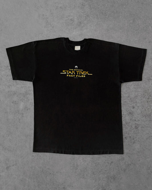 Vintage 1998 Star Trek Fact Files T-Shirt
