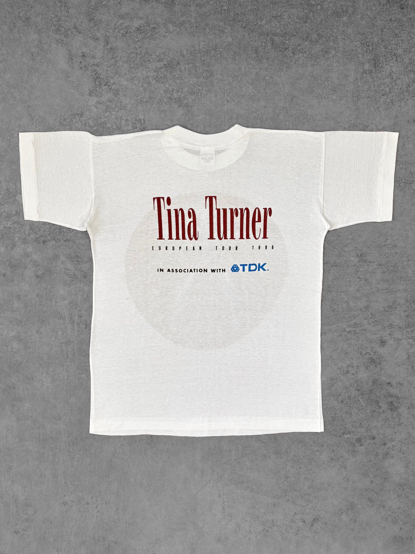 Vintage 1996 Tina Turner European Tour - TDK Promo - Single Stitch - Made in USA