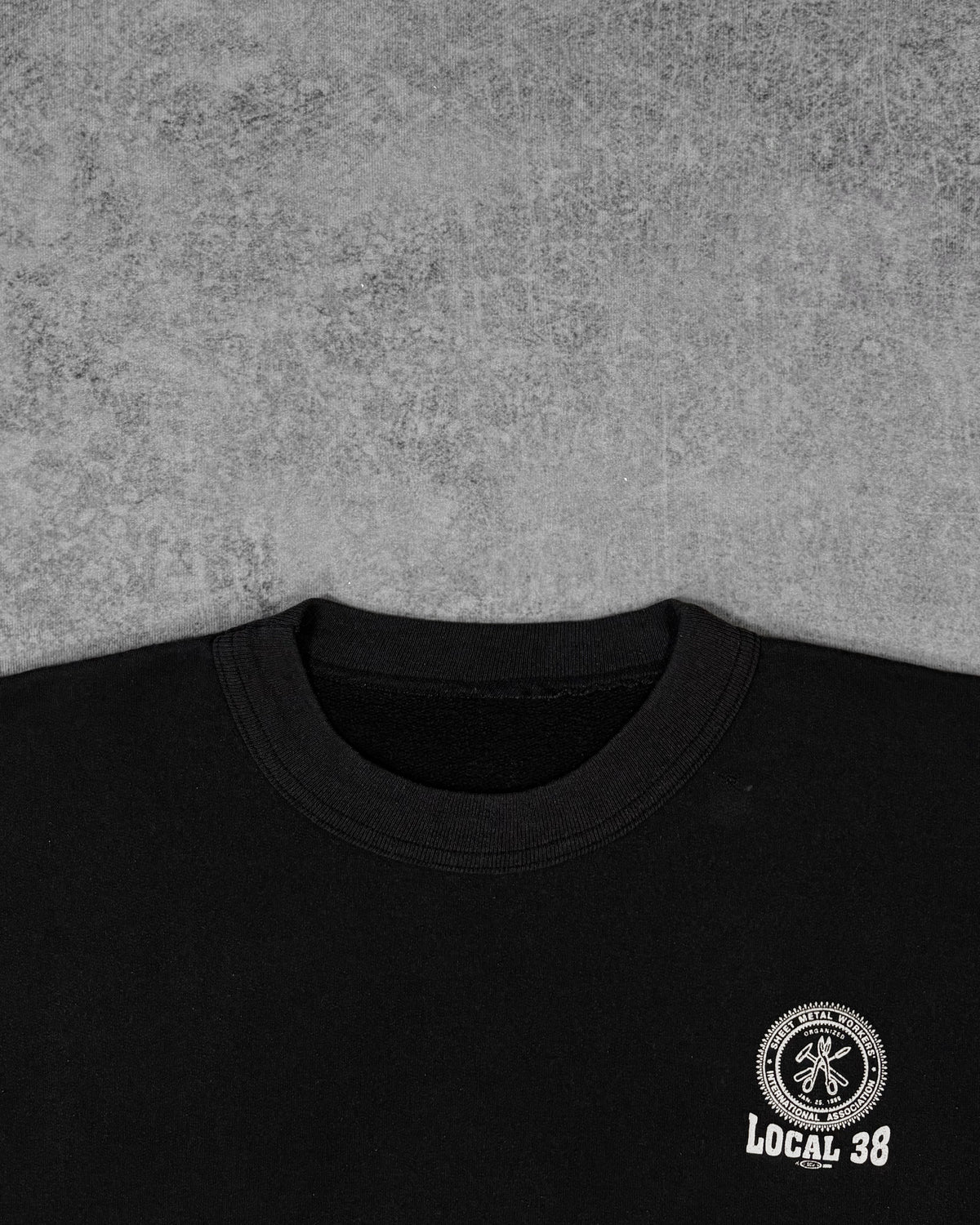 Vintage 1998 Sheet Metal Workers Local 38 Union Crewneck Sweatshirt – Workwear Graphic