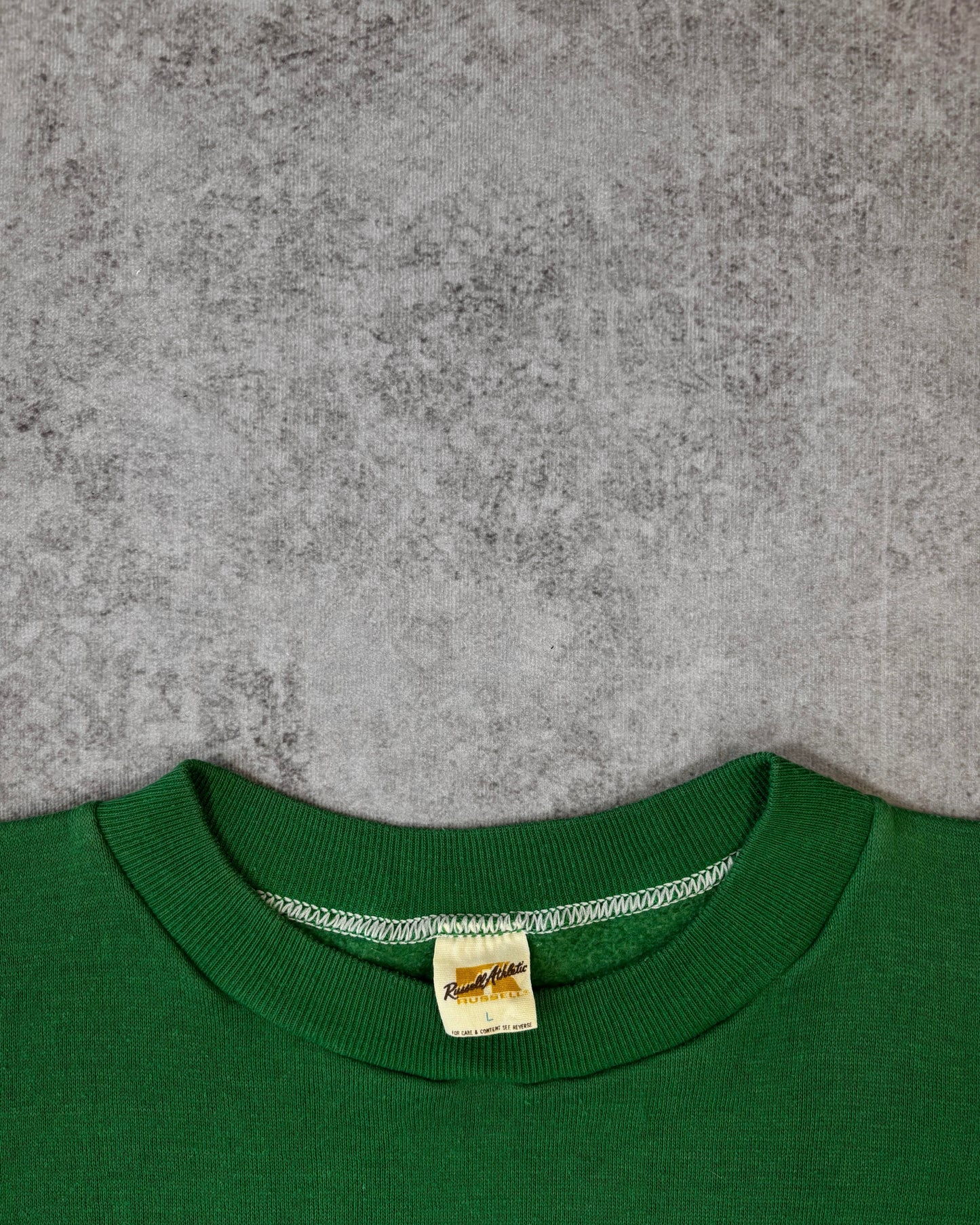 Vintage 1981 St. Patrick’s Day Crewneck – Russell Athletic 70s Blank – Made in USA