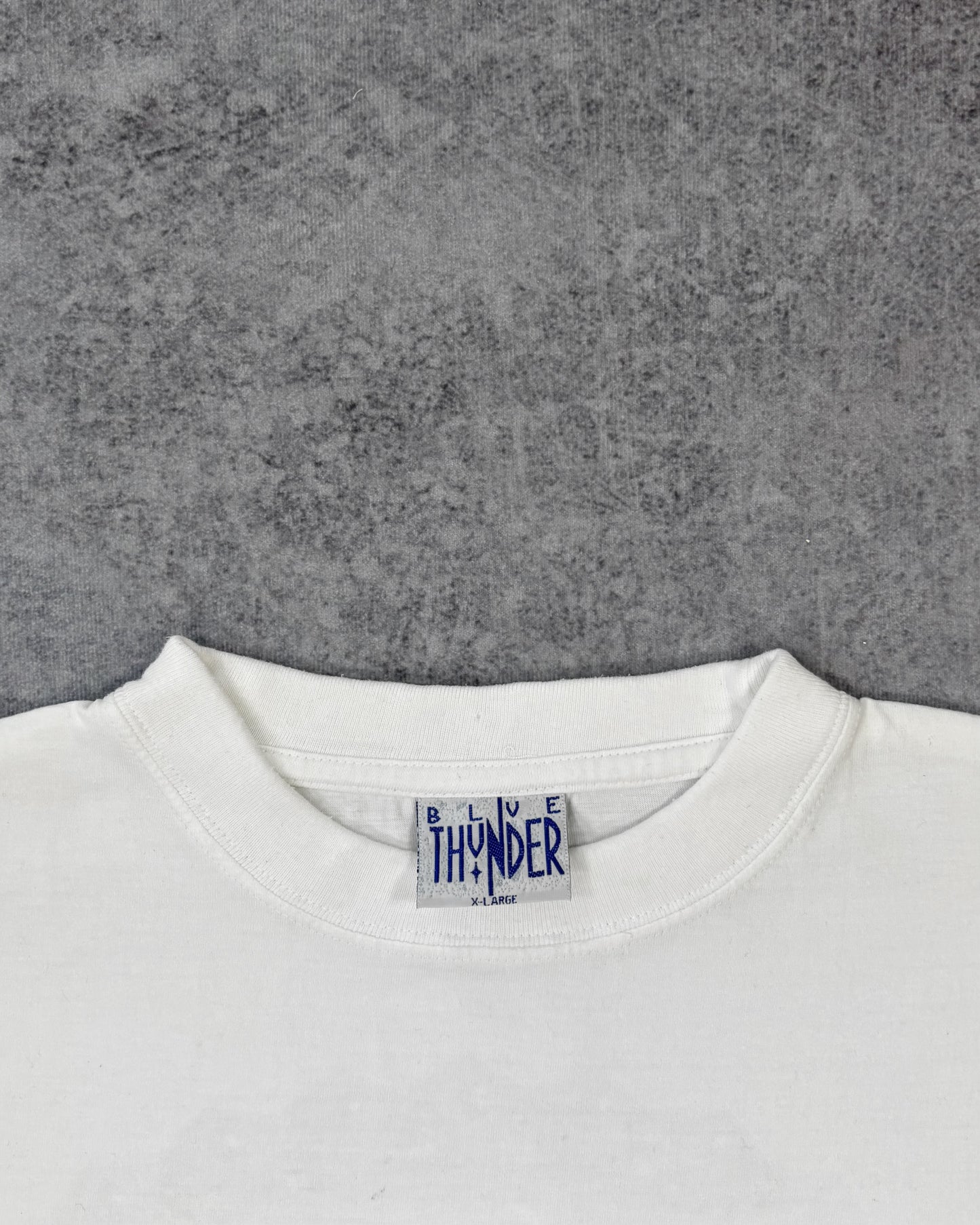 Vintage 1997 The Rolling Stones Bridges to Babylon World Tour T-Shirt - Blue Thunder - Rock Band Tee