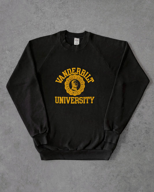 Vintage 80s Vanderbilt University Crewneck – Jerzees by Russell – Made in USA
