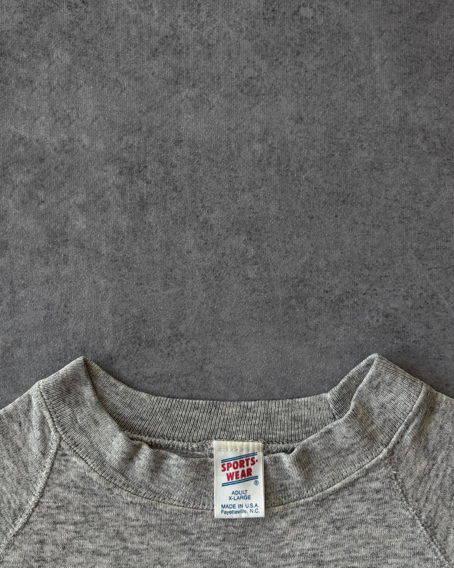 Vintage 1980s University of Florida Gators Crewneck – Made in USA – Grey