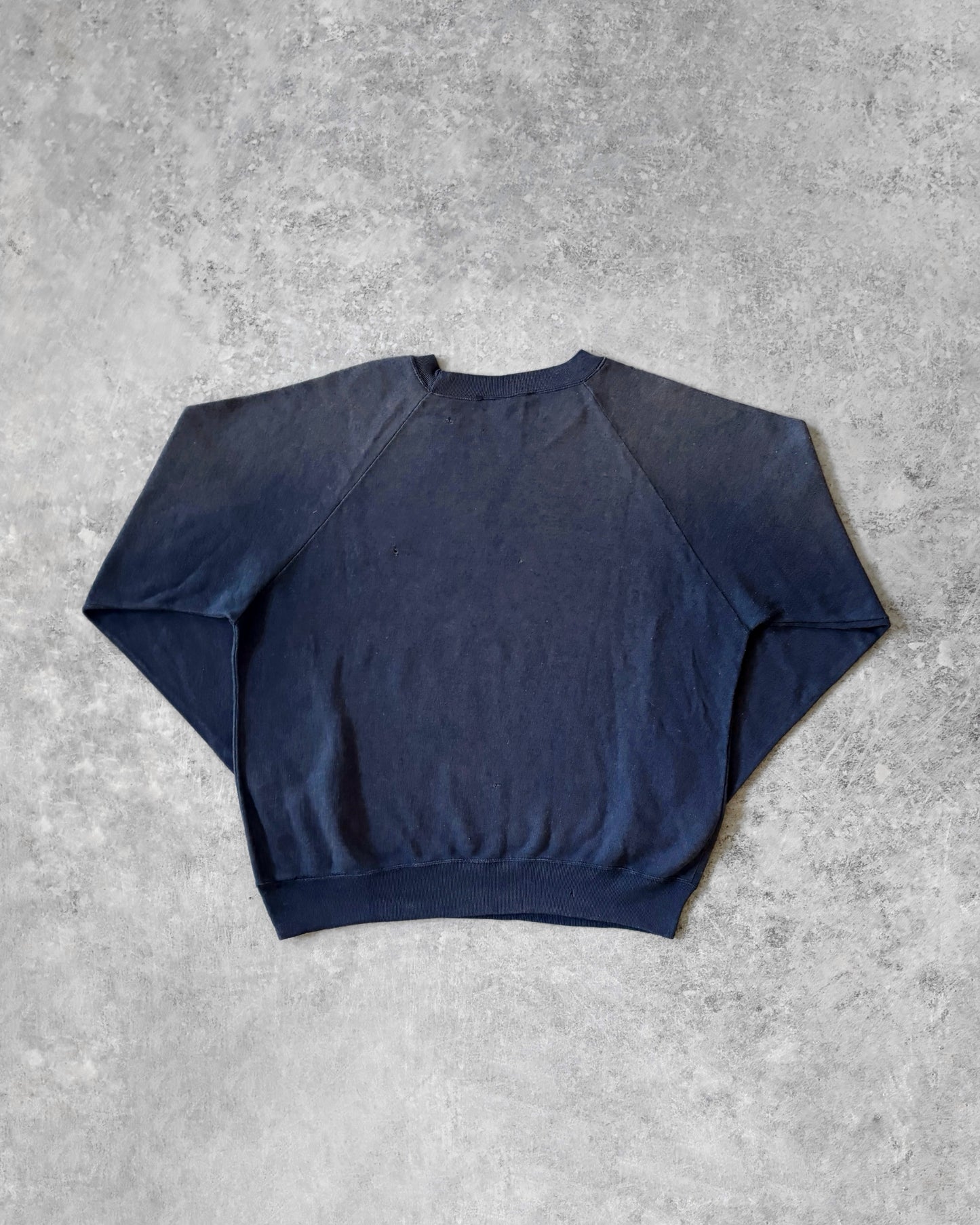 Vintage Sun Faded 1980s US Air Force Embroidered Distressed Crewneck