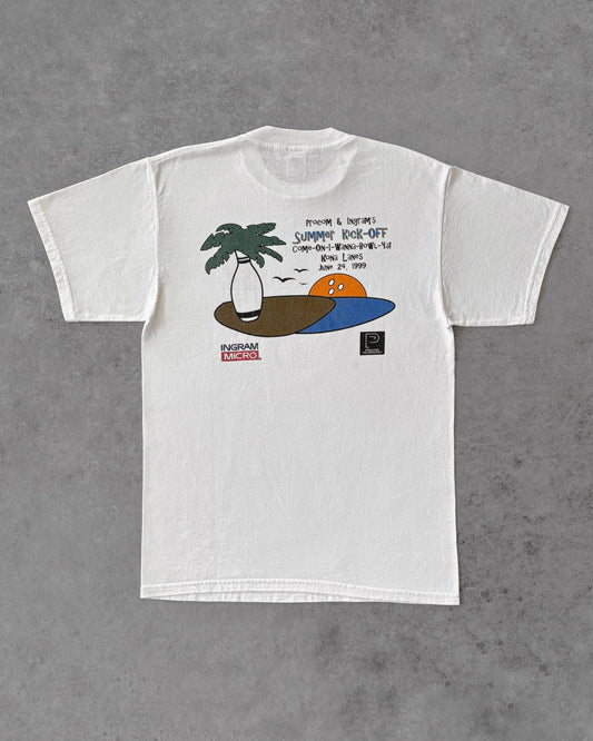 Vintage 1999 Procom × Ingram Micro Tech Event Tee – Kona Lanes Bowling Promo